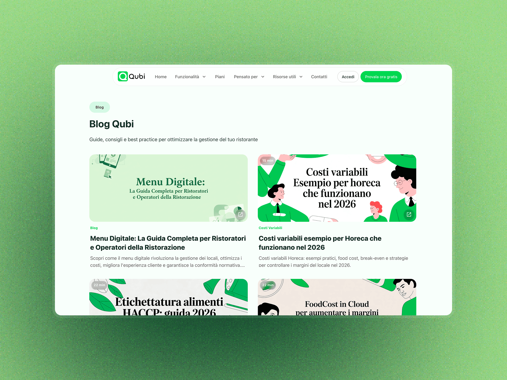 Qubi Software blog built with RankPush